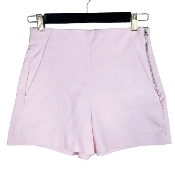 Zara Light Pink High Waist Short